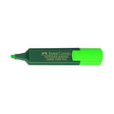 Faber castell Szövegkiemelő Faber Castell 1548, zöld filctoll, marker
