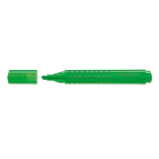 Faber castell Szövegkiemelő Faber Castell Grip zöld filctoll, marker