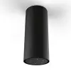 Faber Cylindra Isola Evo Plus BK Matt A37 Sziget páraelszívó LED világítás 1 db motor, 700 m3/h, 48-69 dB zajszint, 37 cm széles, A Energiaosztály