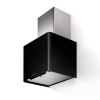 Faber Lithos EG6 LED BK A45 Fali páraelszívó LED világítás 1 db motor,580 m3/h,44-61dB,45 cm széles, C