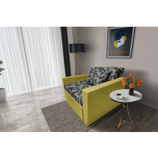  Fábia ágyneműtartós fotelágy őszi levélzöld szövet fábia minta fantasztikus 80x190cm-es fekvőfelülettel ágy és ágykellék