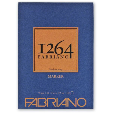 FABRIANO 1264 Marker A4 70g/m2 100 lapos felül ragasztott tömb filctoll, marker
