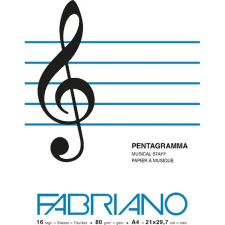 FABRIANO 21x29,7cm 16 lap hangjegyfüzet füzet
