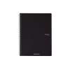FABRIANO Ecoqua 70 lapos A5 sima spirálfüzet - Fekete (19148009)