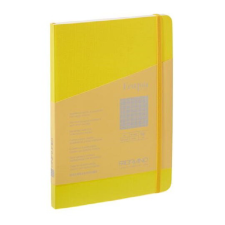 FABRIANO Ecoqua Plus 80 lapos A5 pontrácsos notesz - Sárga (19621207) füzet
