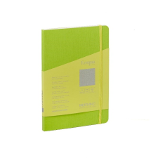 FABRIANO Ecoqua Plus 80 lapos A5 pontrácsos notesz - Világoszöld (19621206) füzet