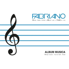 FABRIANO Fabriano 17x24 cm 16 lap hangjegyfüzet füzet