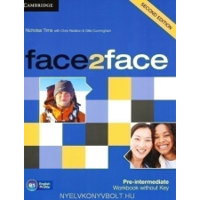 FACE2FACE 2ND. PRE-INT. WB-KEY nyelvkönyv, szótár