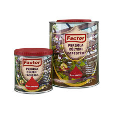 Factor Pergola Kültéri Fafesték fehér 0,75 l fal- és homlokzatfesték