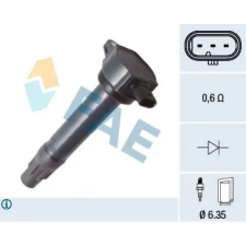 FAE gyújtótekercs 80380 autóalkatrész