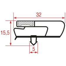 Fagor 473x593 UR-260 MSP2006 TÖMÍTÉS beépíthető gépek kiegészítői