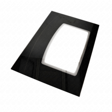 Fagor 594x404 mm Üveg, ajtó, külső, fekete, (eredeti) FAGOR tűzhely beépíthető gépek kiegészítői