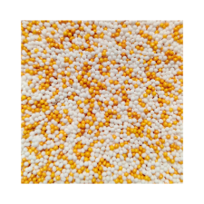  Fagyiszóró cukorka, fehér-arany színű alapvető élelmiszer