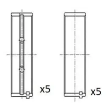 FAI AutoParts főtengelycsapágy BM1011-STD autóalkatrész