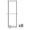 FAI AutoParts hajtókar csapágy BB2003-STD
