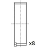 FAI AutoParts hajtókar csapágy BB2007-STD