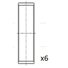 FAI AutoParts hajtókar csapágy BB2018-STD autóalkatrész