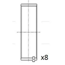 FAI AutoParts hajtókar csapágy BB2024-STD autóalkatrész