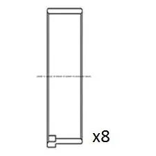 FAI AutoParts hajtókar csapágy BB2039-STD autóalkatrész