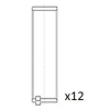 FAI AutoParts hajtókar csapágy BB2076-STD