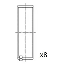 FAI AutoParts hajtókar csapágy BB2082-025 autóalkatrész