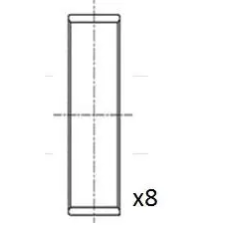 FAI AutoParts hajtókar csapágy BB2136-STD autóalkatrész