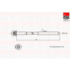 FAI AutoParts hengerfejcsavar-készlet B489 autóalkatrész