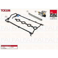 FAI AutoParts Vezérműlánc készlet FAI AutoParts TCK106 kormányvezérlő és kiegészítői