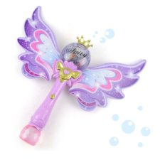 Fairy Fairy varázspálca formájú automata buborékfújó pisztoly buborékfújó