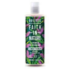 Faith in nature hajkondícionáló levendula-geránium 400 ml hajbalzsam
