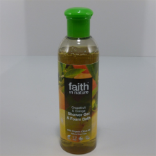  Faith In nature tusfürdő grapefruit-narancs 400 ml tusfürdők