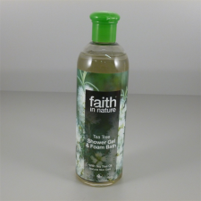 Faith In nature tusfürdő teafa 400 ml tusfürdők