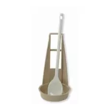  Fakanáltartó műanyag bézs (674) konyhai eszköz