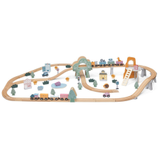 Fakopáncs 92 db-os vonatkészlet (PolarB) puzzle, kirakós
