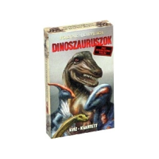 Fakopáncs : Dinoszauruszok kvíz kvartett kártyajáték - Kártya társasjáték