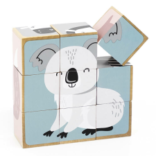 Fakopáncs Mesekocka 9 db-os (állatfigurás) - PolarB puzzle, kirakós