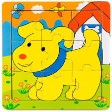 Fakopáncs Puzzle 9 db-os (kutyás) kreatív és készségfejlesztő