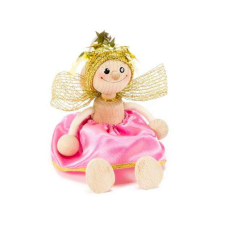 Fakopáncs Rugós figura (angyal, rózsaszín) játékfigura
