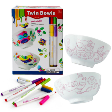 Fakopáncs Színezhető reggeliző tálak (2 db-os) fajáték