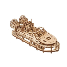Fakopáncs UGEARS Légpárnás mentőhajó - mechanikus modell puzzle, kirakós