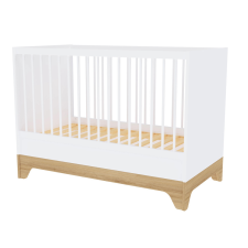 FAKTUM kiságy Lumina White átalakítható 60x120cm kiságy, babaágy