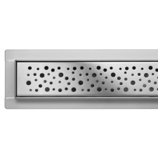 FALA Zuhanylefolyó 400 mm Napo inox építőanyag