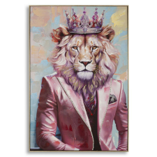  Falfestmény kerettel király -a- 82x4,5x122cm grafika, keretezett kép