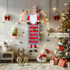  Fali adventi naptár, manó - 100 x 28 cm