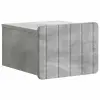  Fali éjjeli szekrény Betonszürke 33 x 34,5 x 24 cm Szerelt Fa