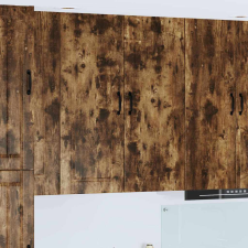  Fali konyhaszekrény Füstölt tölgy 40 x 31 x 100 cm Faanyag bútor