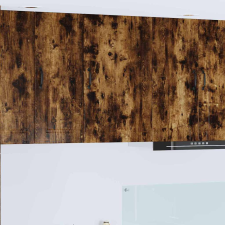  Fali konyhaszekrény Füstölt tölgy 50 x 31 x 80 cm Faanyag bútor