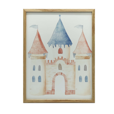 FALI PLAKÁT ÁLMOK KASTÉLYA 40x50 CM KERET NÉLKÜL MATT PAPÍR grafika, keretezett kép