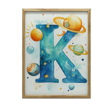 FALI PLAKÁT ALUMÍNIUM KERETHELYBEN K 40x50 CM grafika, keretezett kép