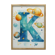  FALI PLAKÁT ALUMÍNIUM KERETHELYBEN K 70x100 CM grafika, keretezett kép